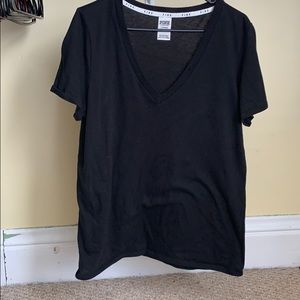 Victoria's Secret Pink Back V-Neck Tee